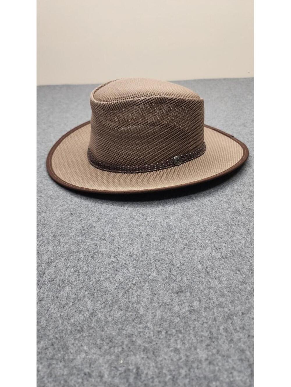 American Hat Makers Cabana Breathable Wide Brim SUN Hat MEN XLARGE GOLF OUTDOOR